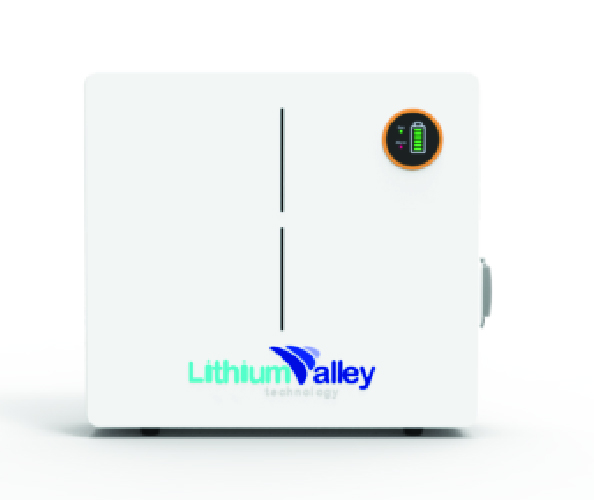 Lithium valley 5.12kWh 51.2V Lithium battery wall mounted